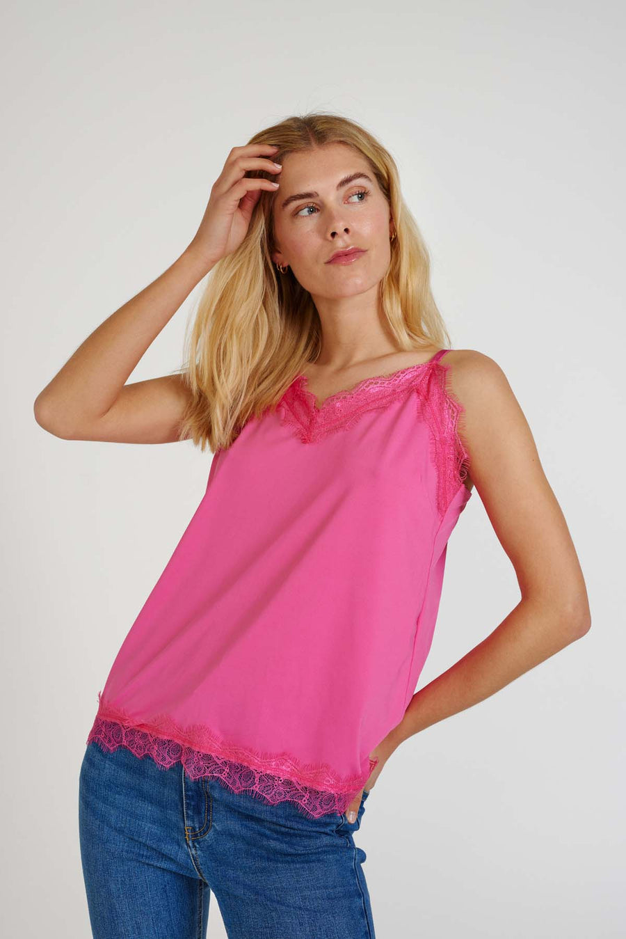 FQBICCO - SPITZENTOP - ROSA