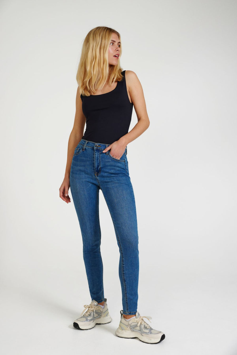 FQHARLOW - JEANS - BLAU
