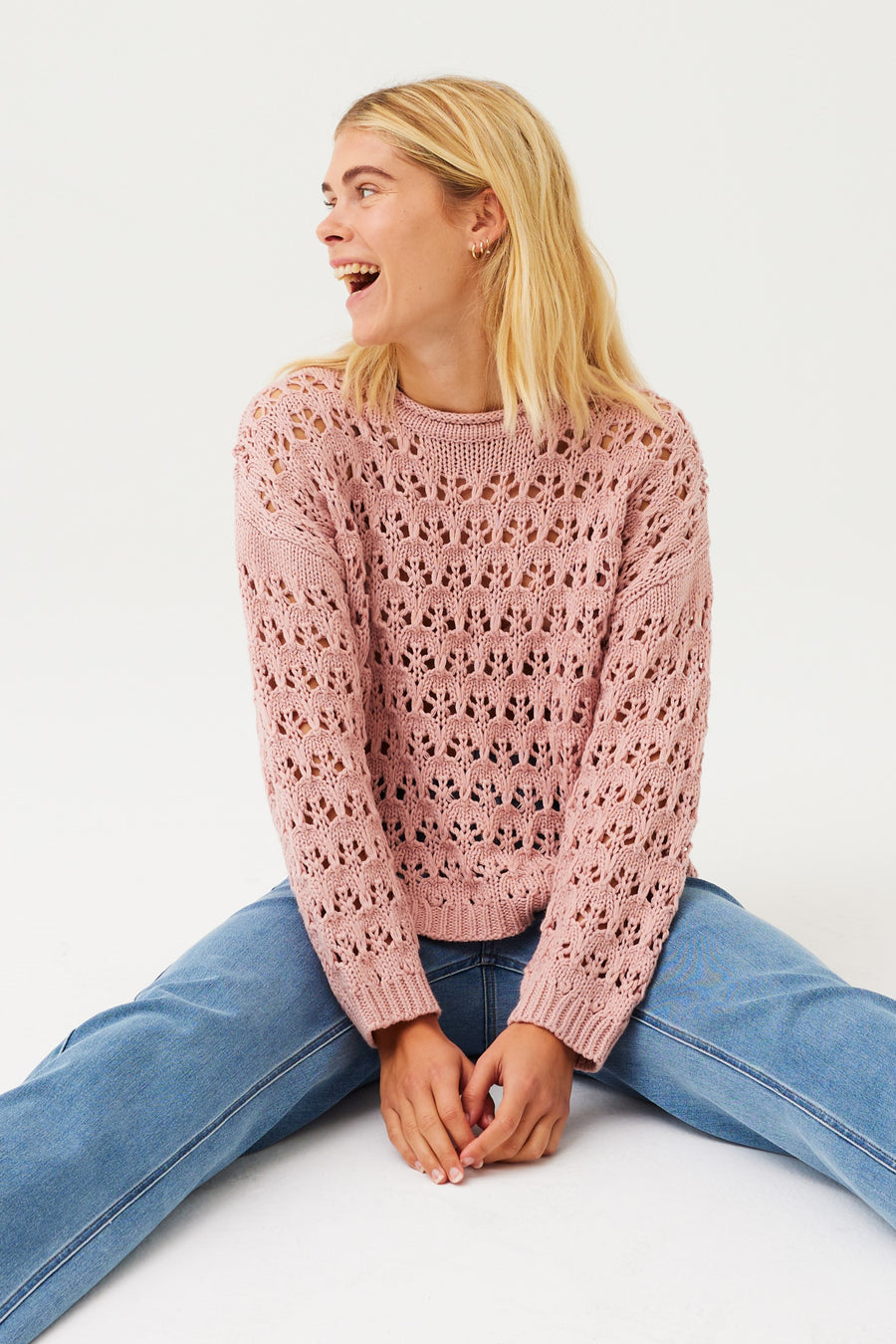FQCOTLA - PULLOVER - ROSA