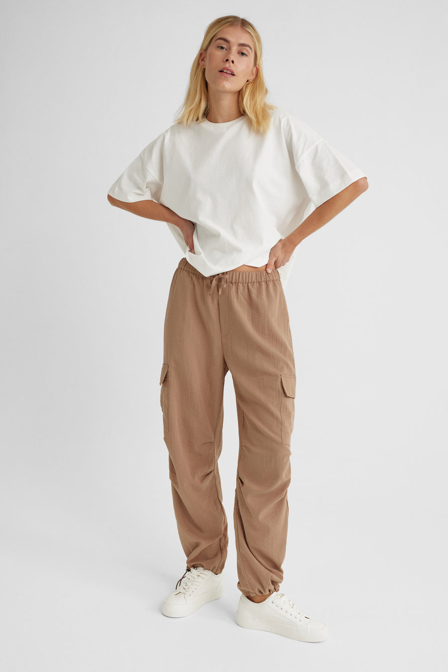 FQEVERYDAY - CARGOHOSE - BRAUN