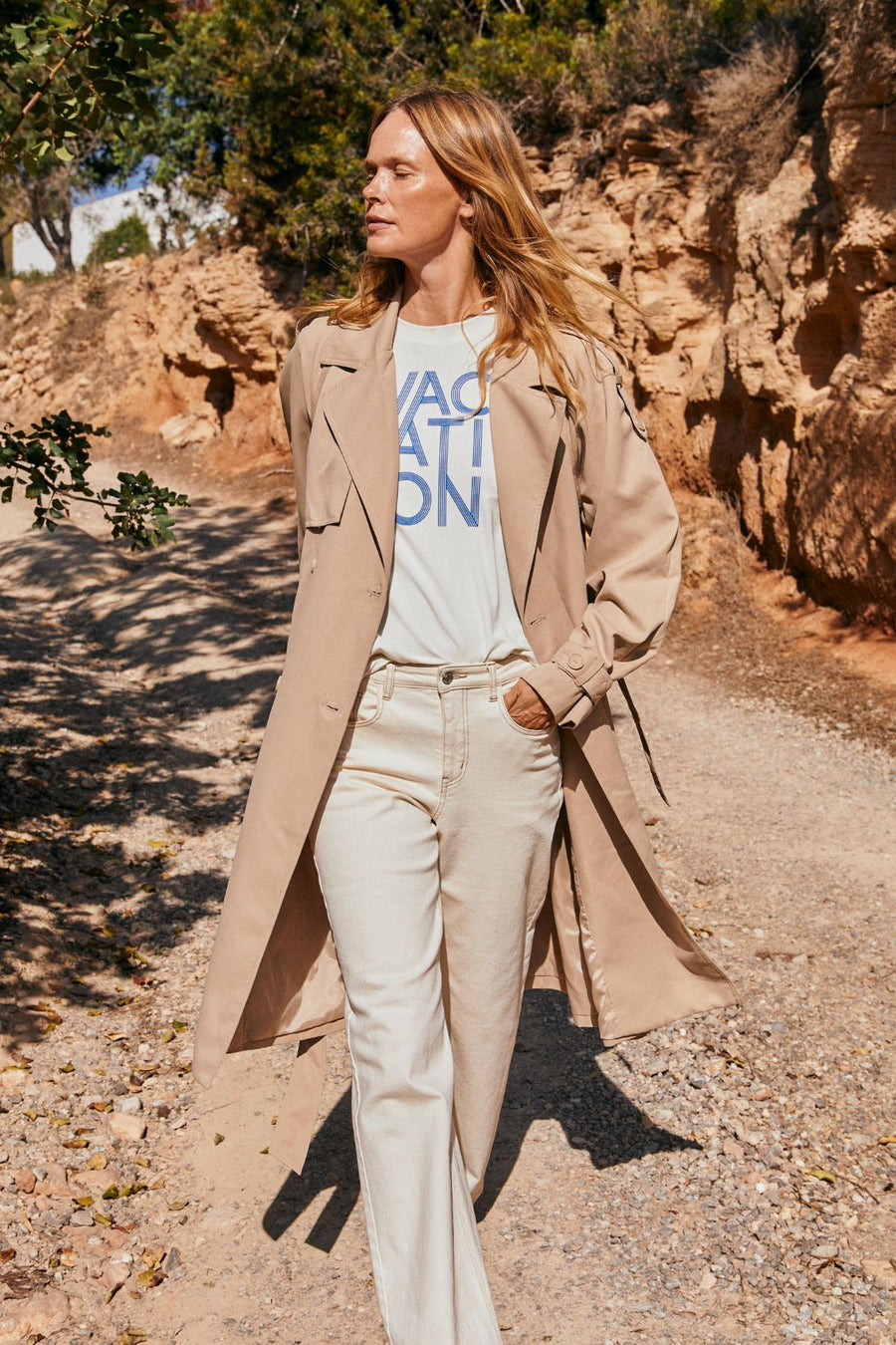 FQOTTIE - JACKE - BEIGE