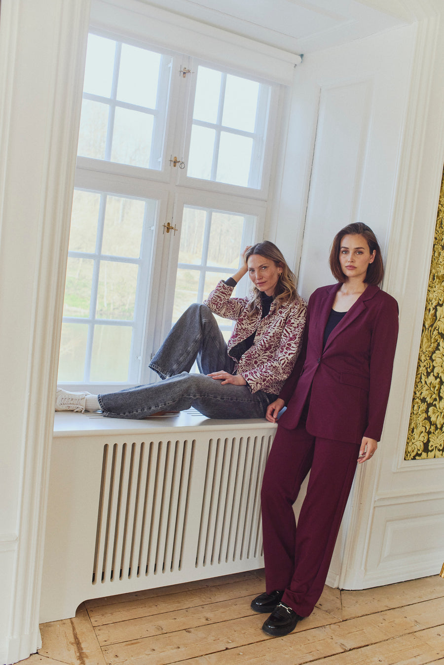 FQNANNI - BLAZER - BORDEAUX