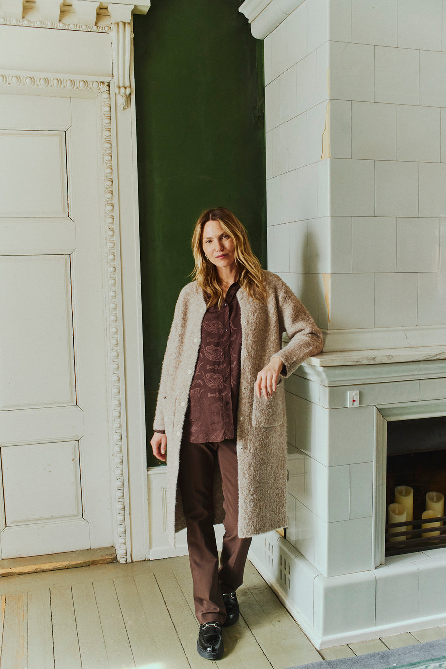 FQJUMP - CARDIGAN - BRAUN