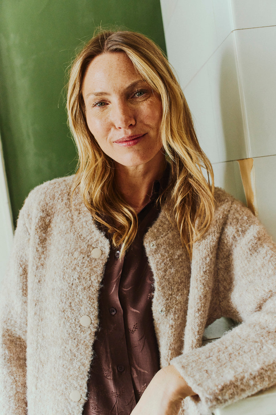 FQJUMP - CARDIGAN - BRAUN