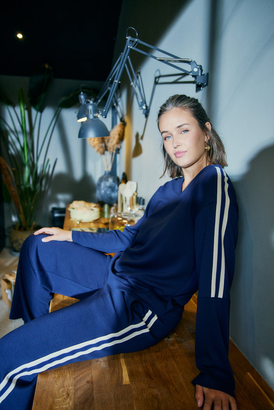 FQLUCINDA - PULLOVER - BLAU