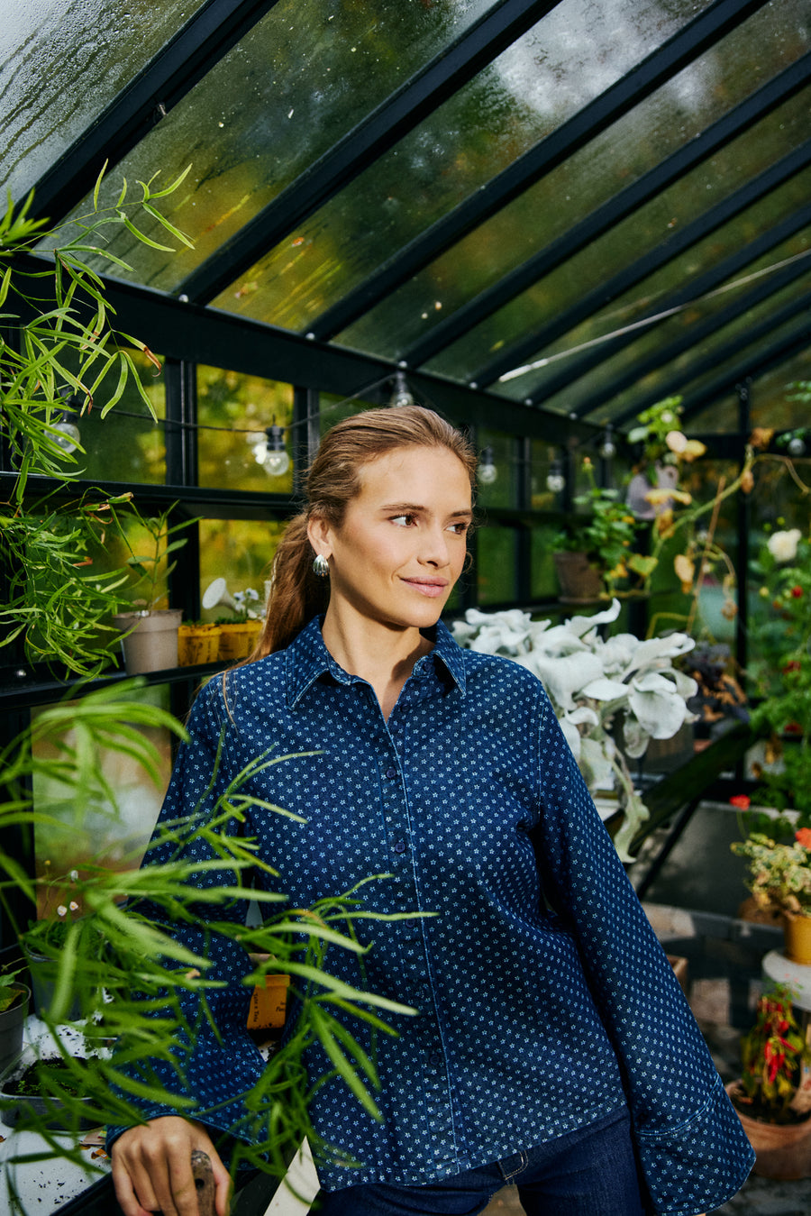 FQRINNA - HEMD - BLAU