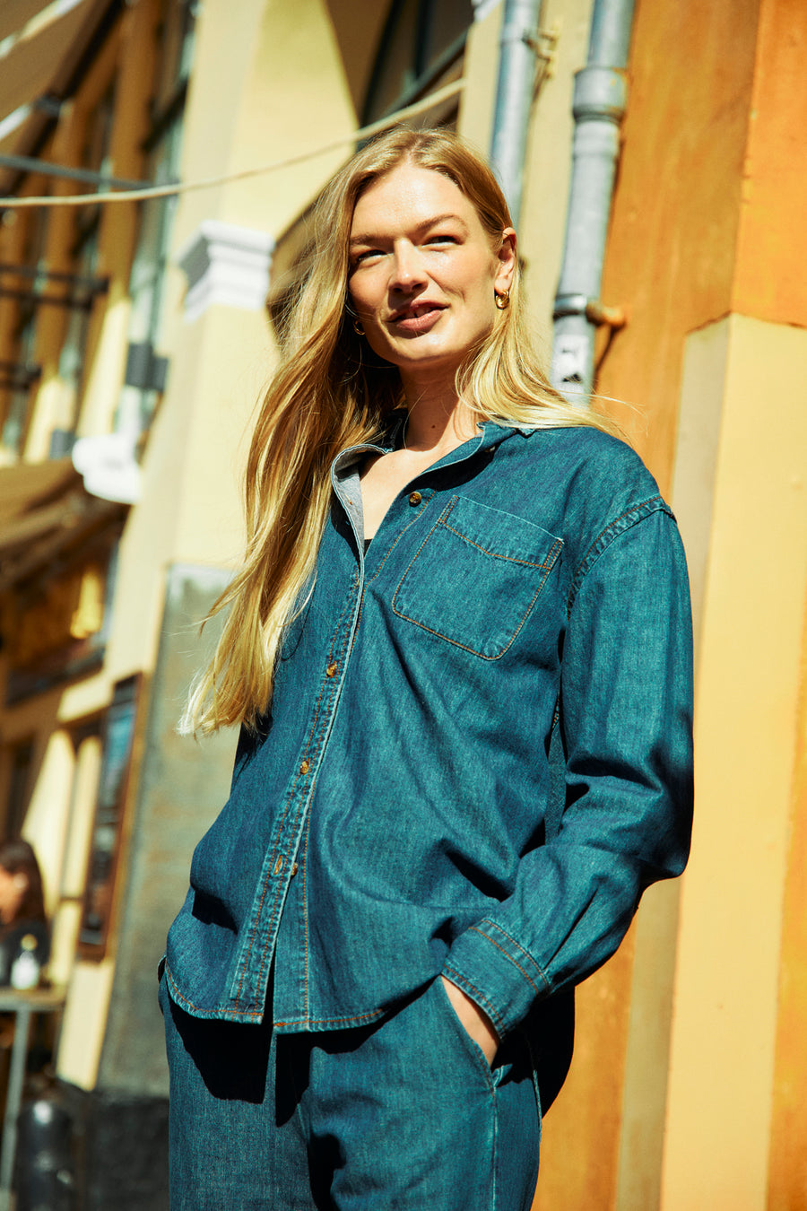 FQLISEA - HEMD - BLAU