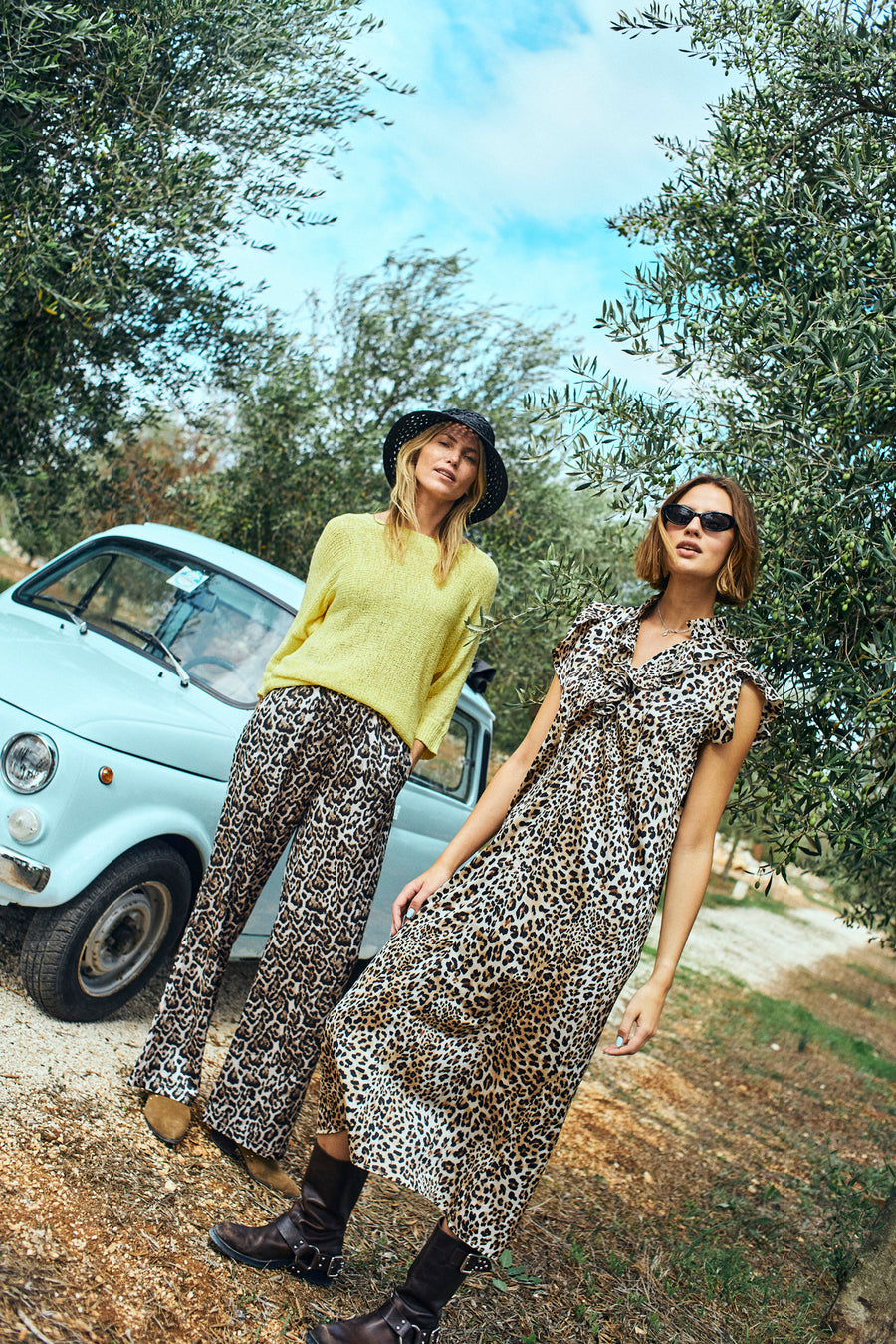 FQLAVISCO - HOSE - LEOPARD