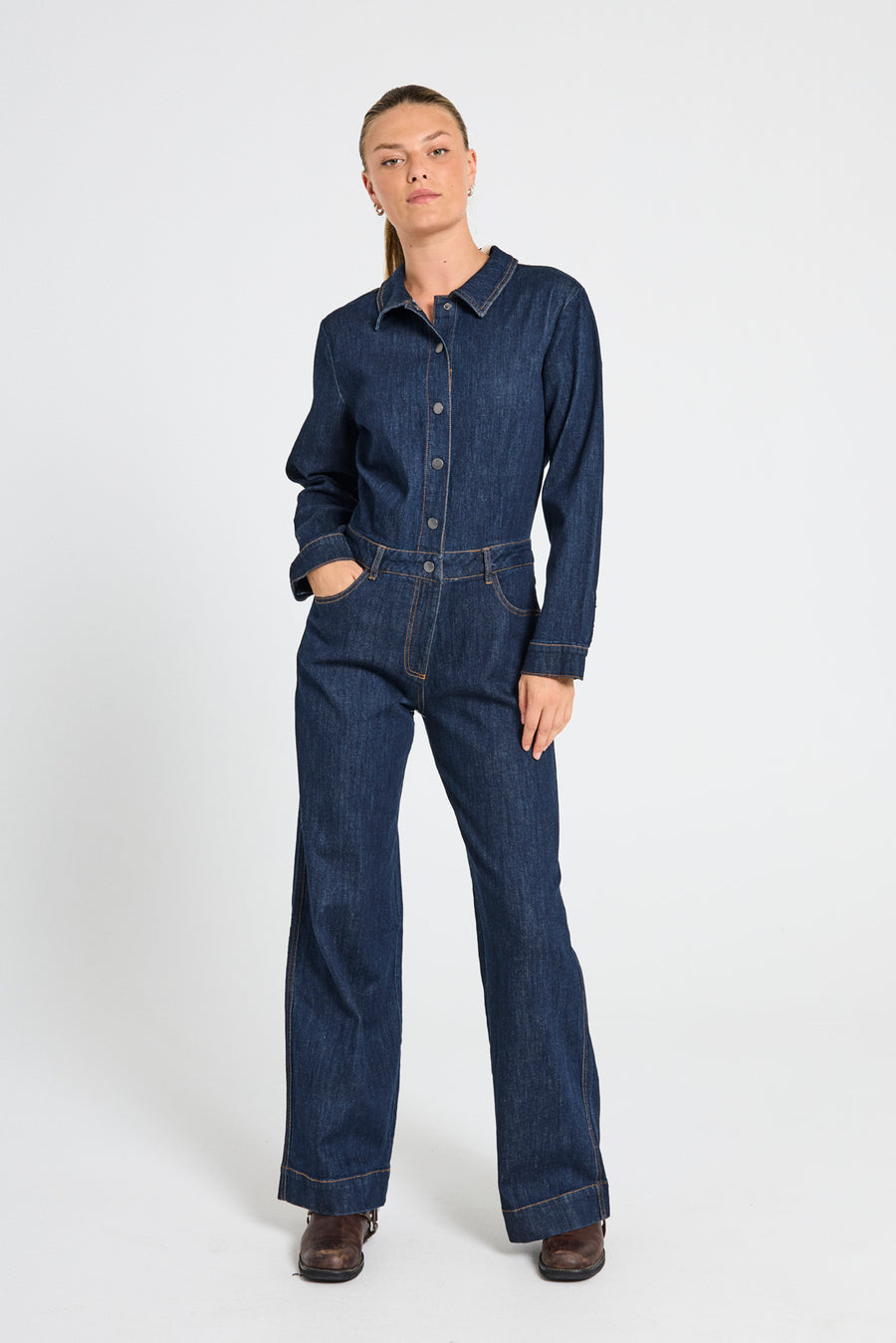 FQFILOY - JUMPSUIT - BLAU