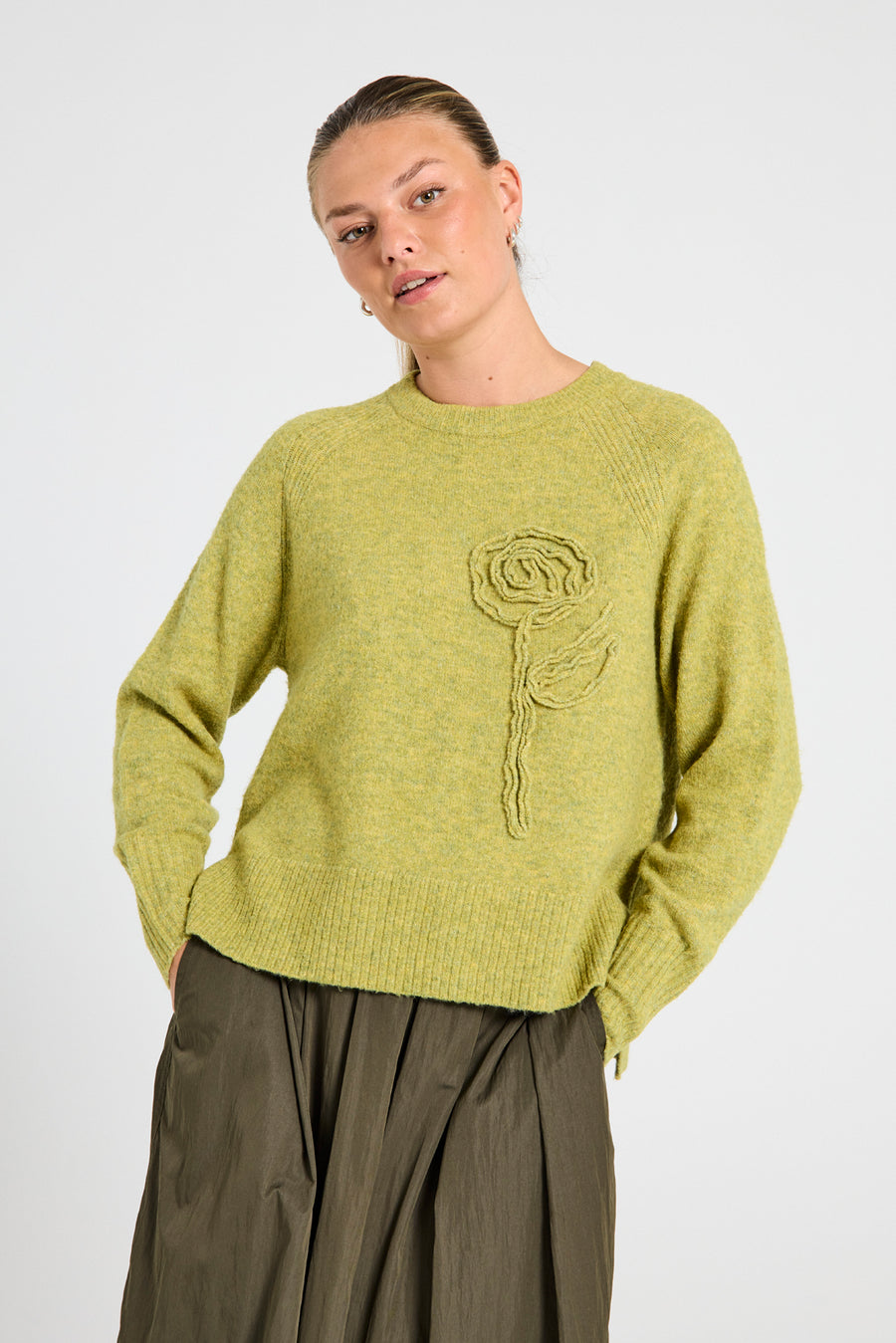 FQVIDOO - PULLOVER - GELB