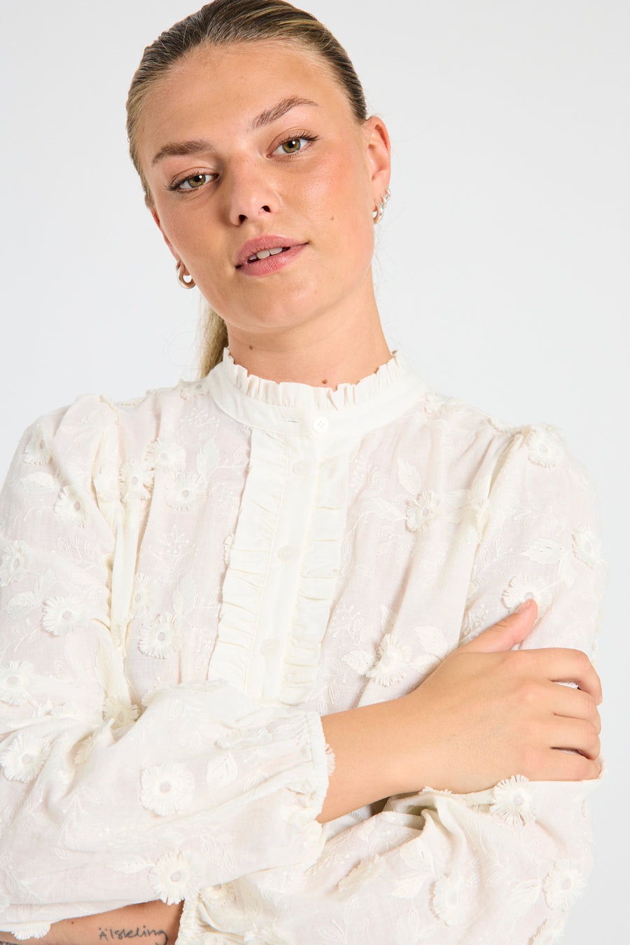 FQDARANA - BLUSE - WEISS