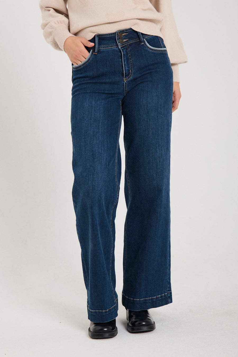 FQLOPEZ - JEANS - BLAU