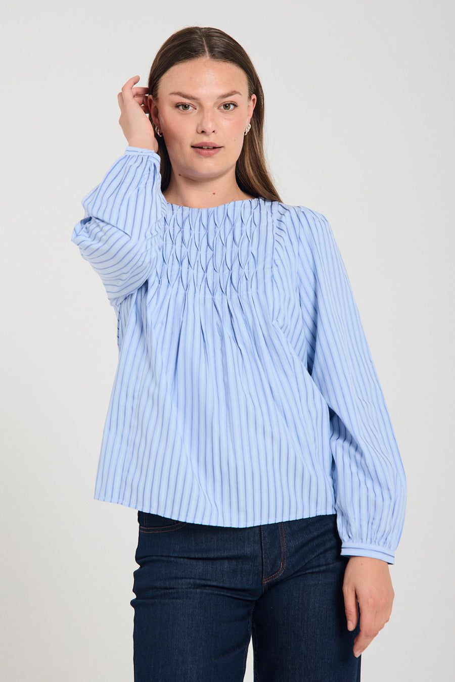 FQISA - BLUSE - BLAU