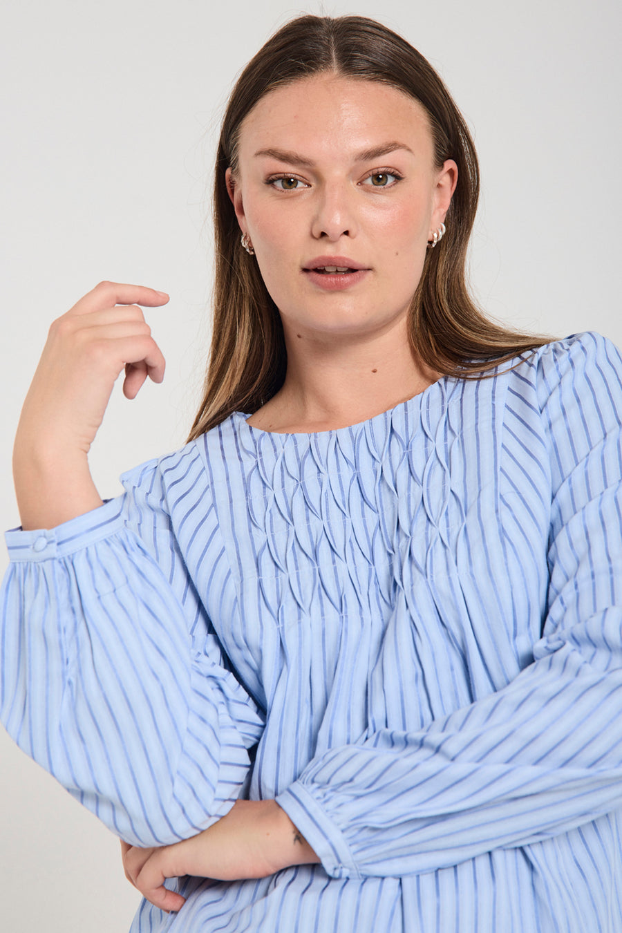 FQISA - BLUSE - BLAU