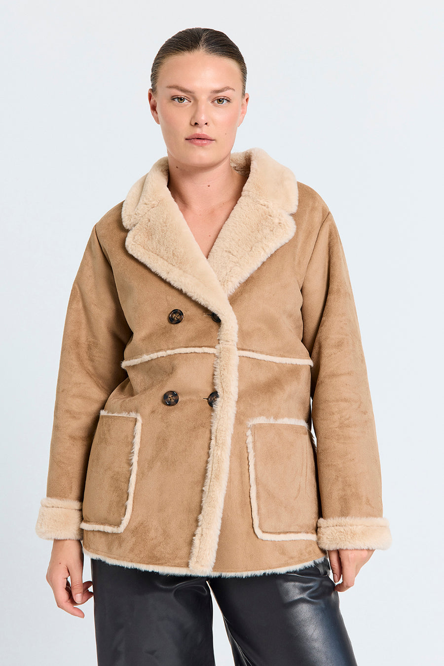 FQLAMSE - JACKE - BRAUN