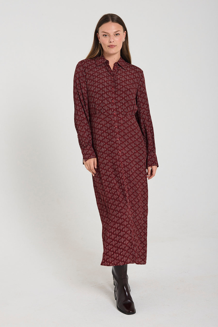 FQLOVY - KLEID - BORDEAUX