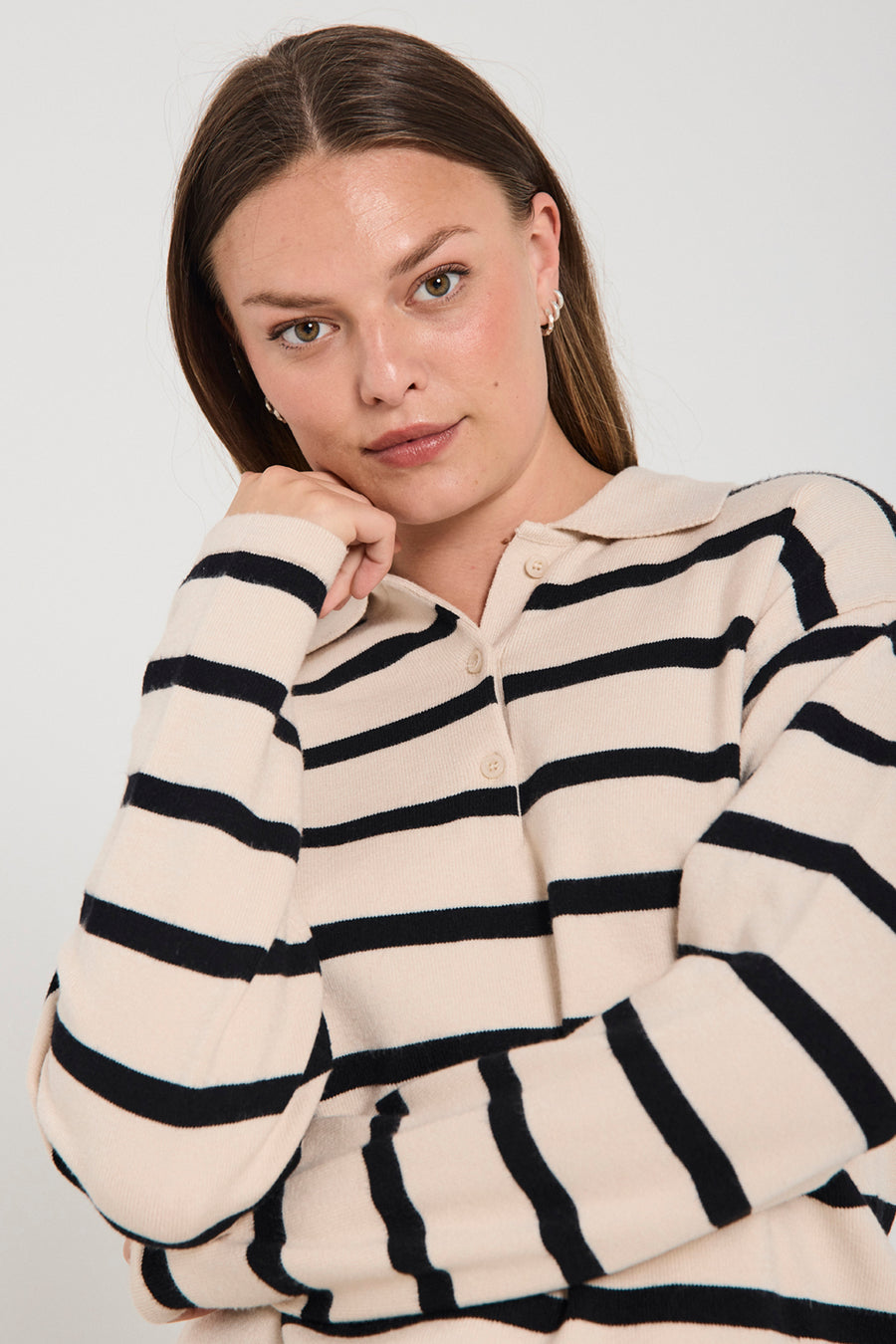 FQCLAURA – PULLOVER - WEISS