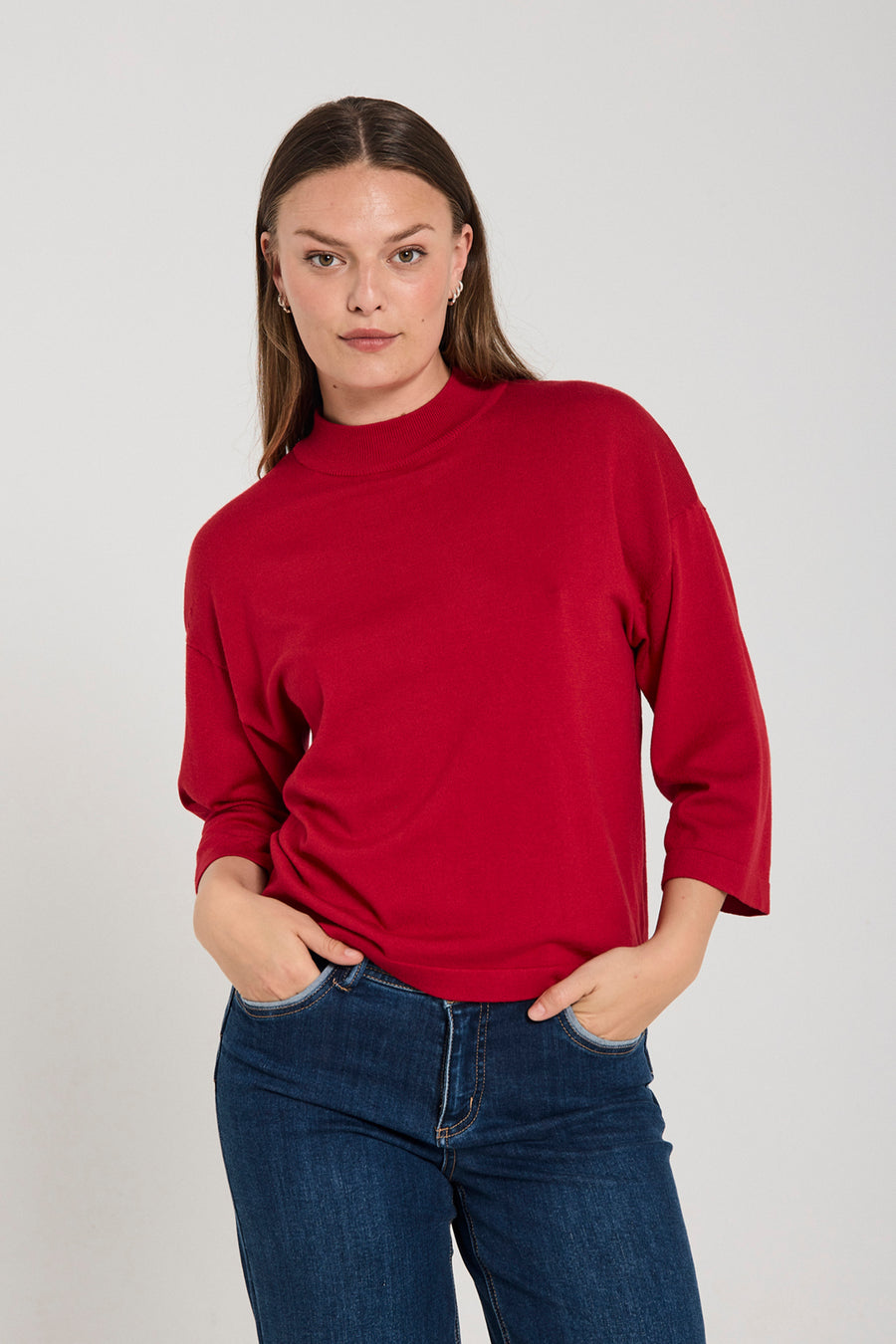 FQCONNY – PULLOVER - ROT