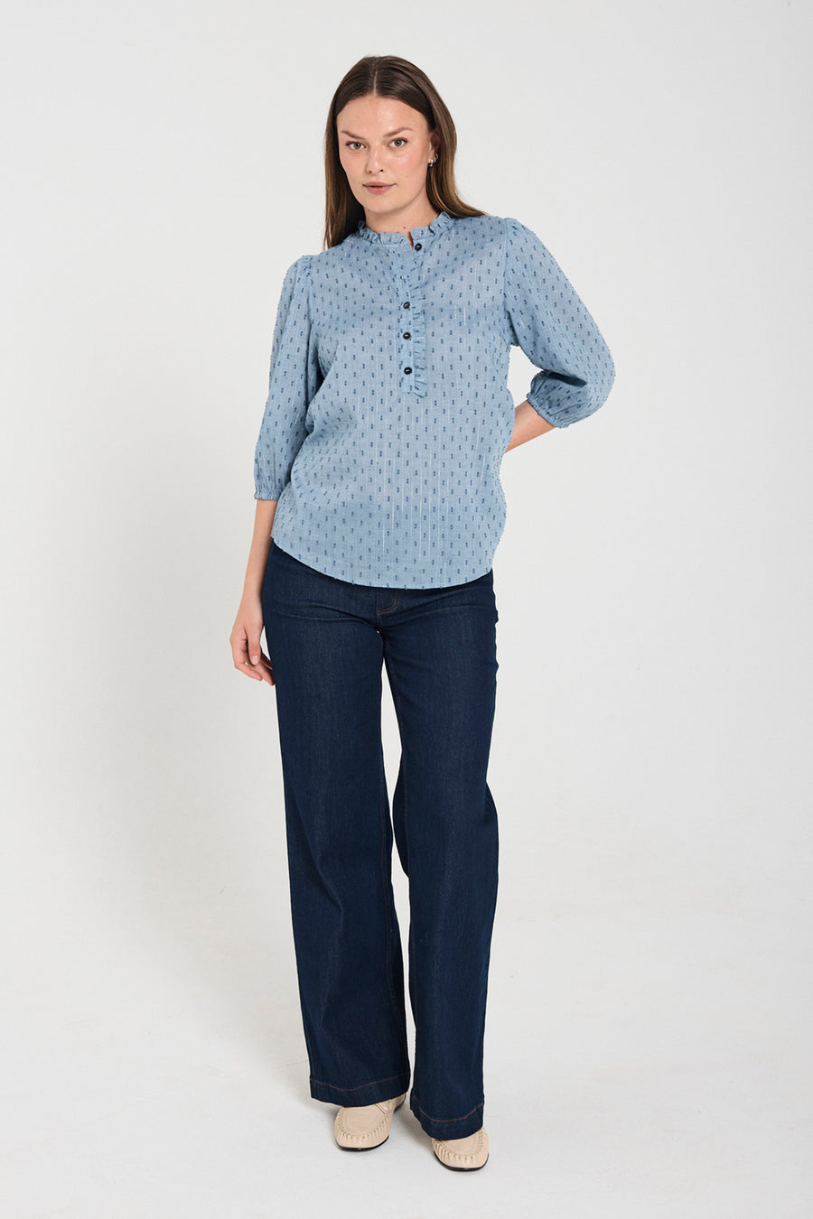 FQSINDY - JEANS - BLAU