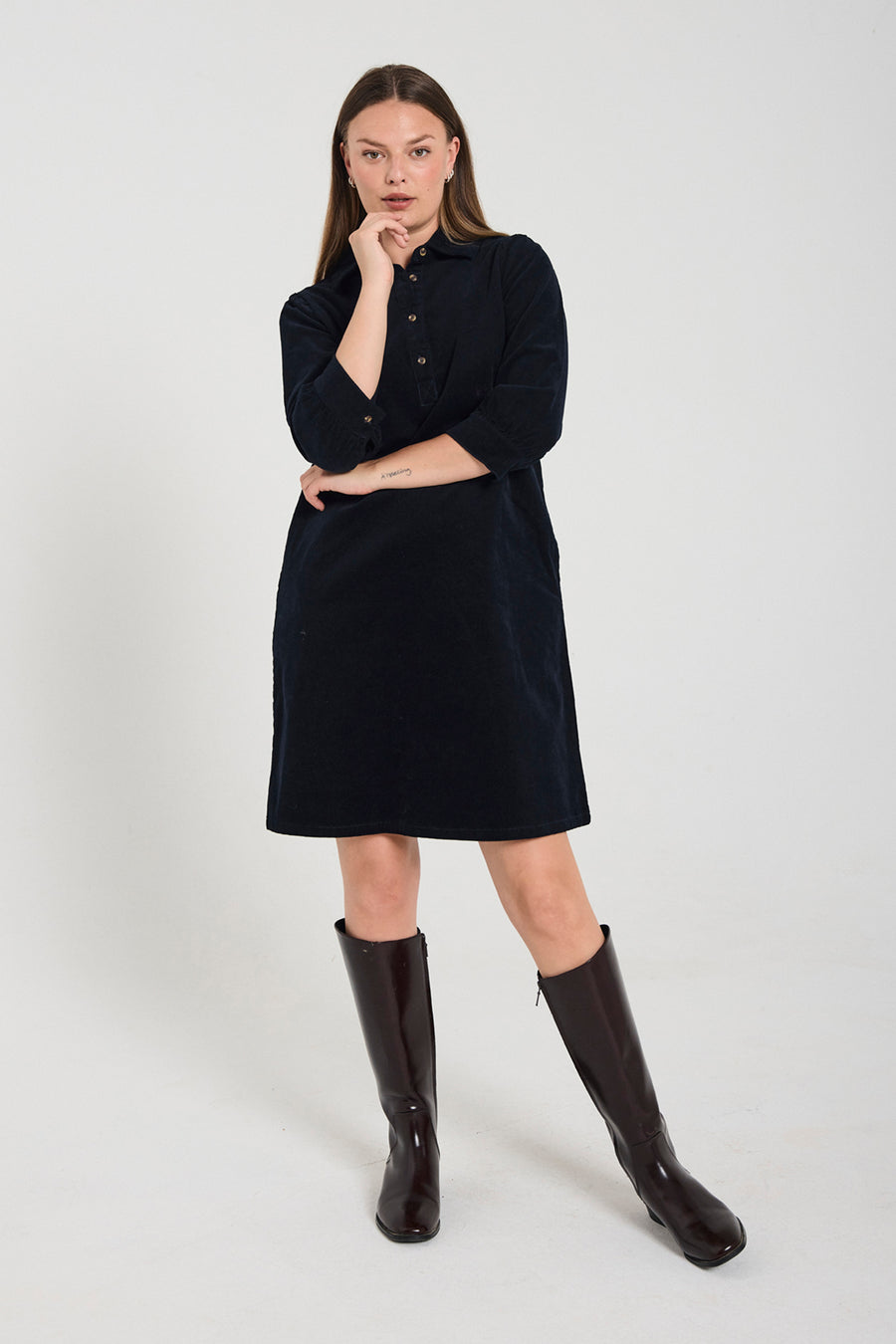 FQSWEA - KLEID - BLAU