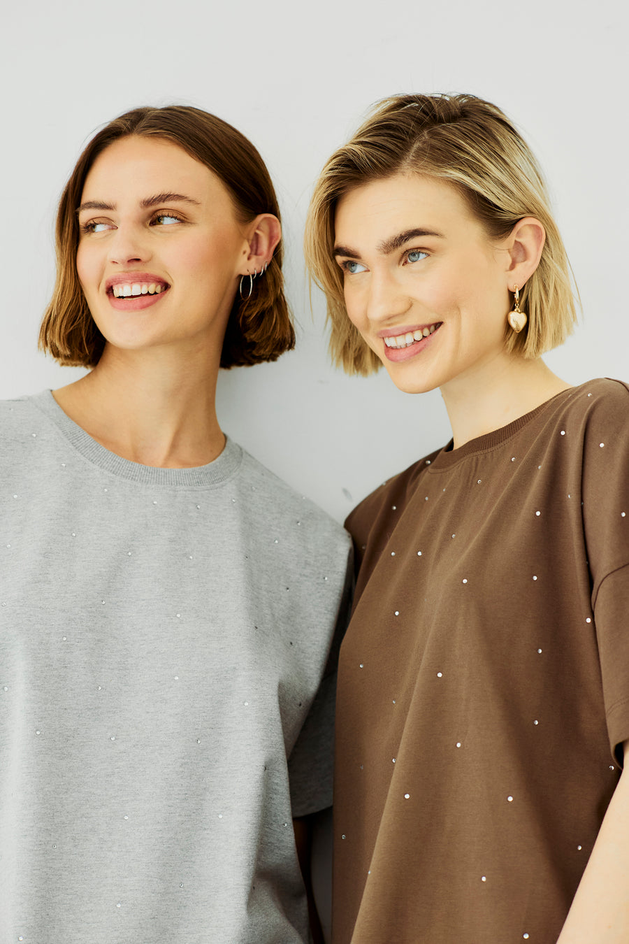 FQCAROL - T-SHIRT - BRAUN