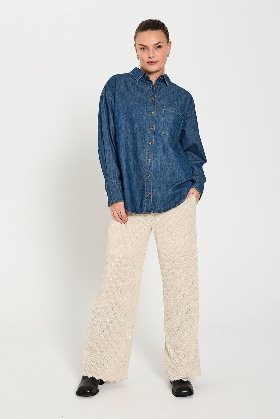 FQLISEA - HEMD - BLAU