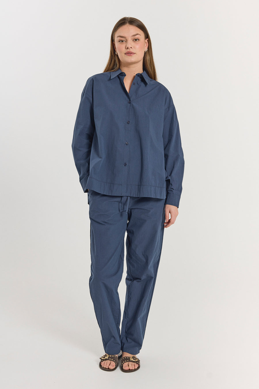 FQJALLY - HOSE - BLAU