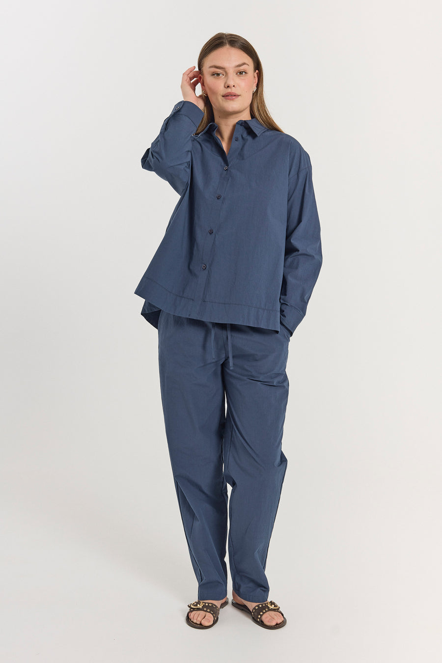 FQJALLY - HOSE - BLAU