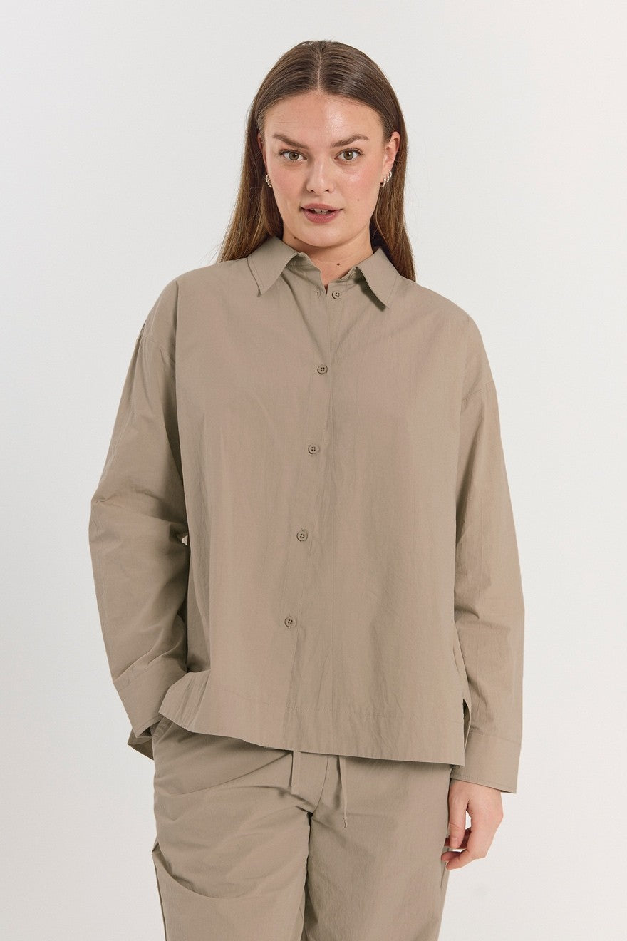FQJALLY - HEMD - BEIGE