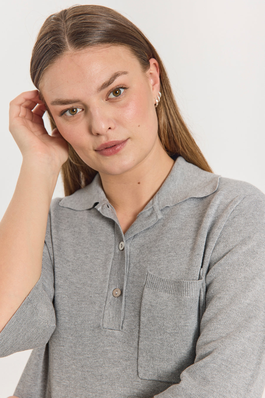 FQANI - KLEID - GRAU