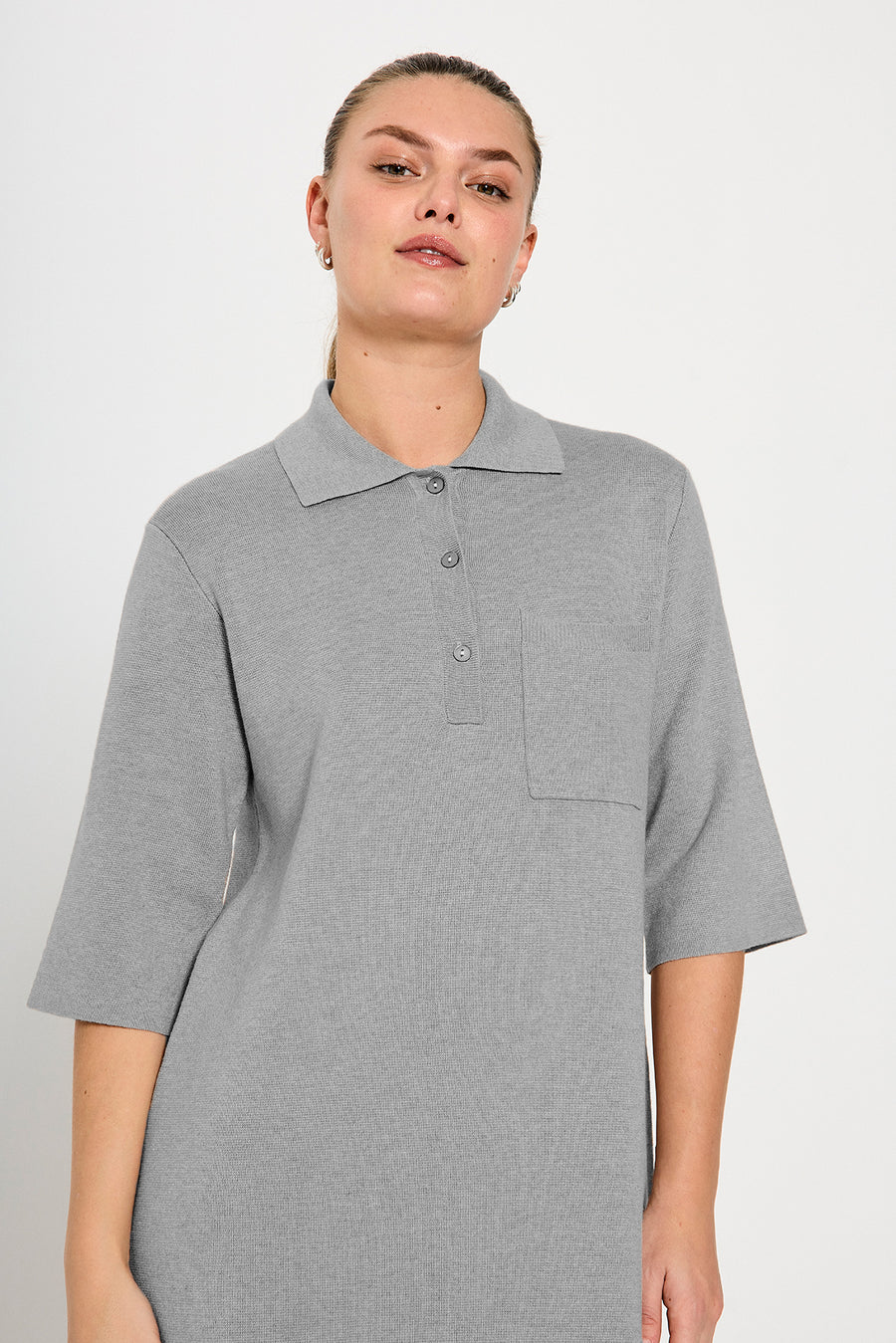 FQANI - KLEID - GRAU
