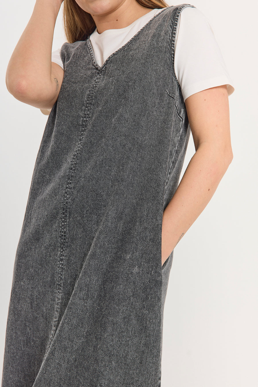 FQLISEA - DENIMKLEID - GRAU