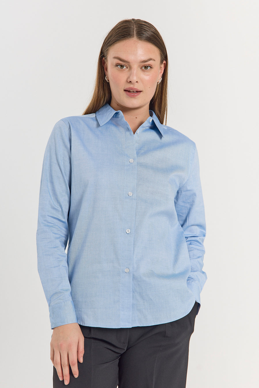 FQOXFORD - HEMD - BLAU