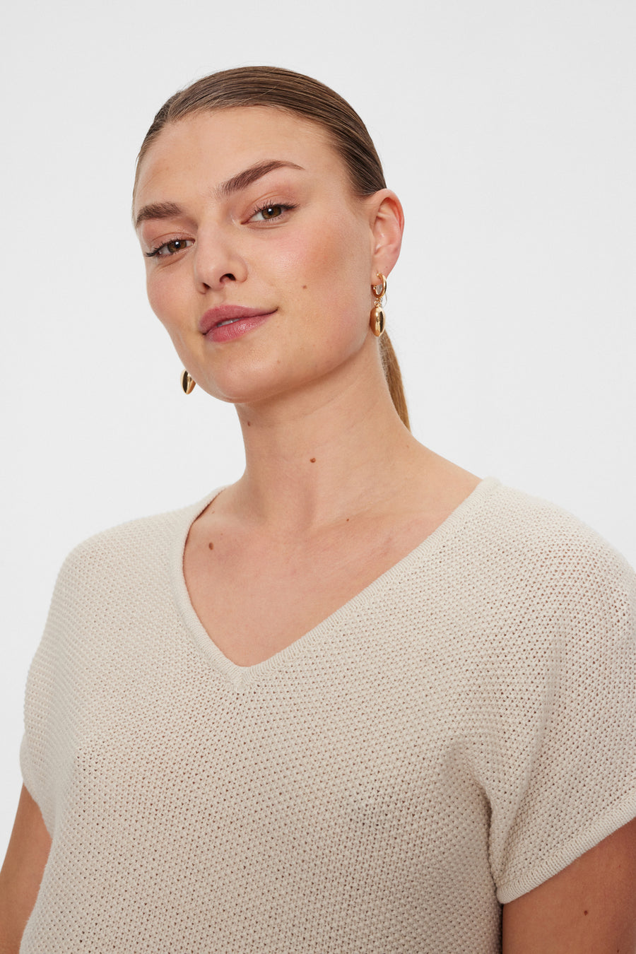 FQCOTLA - PULLOVER - BEIGE