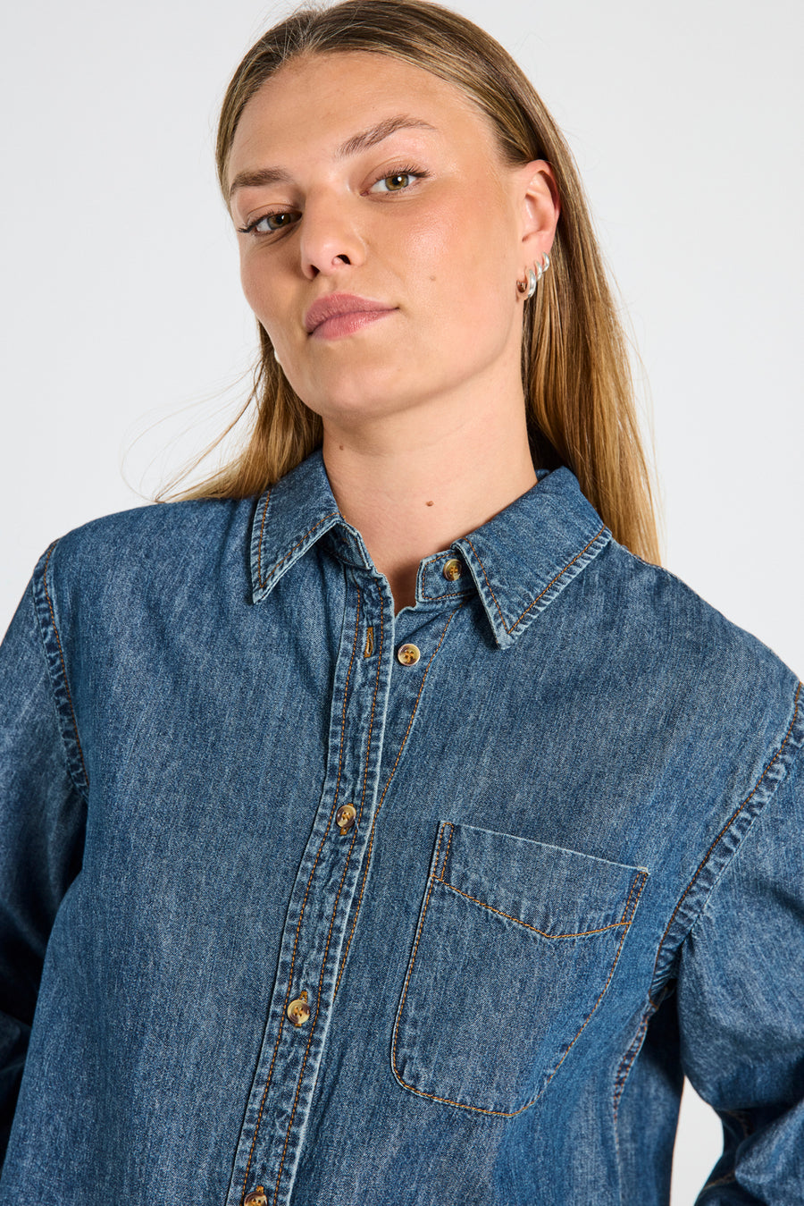 FQLISEA - HEMD - BLAU