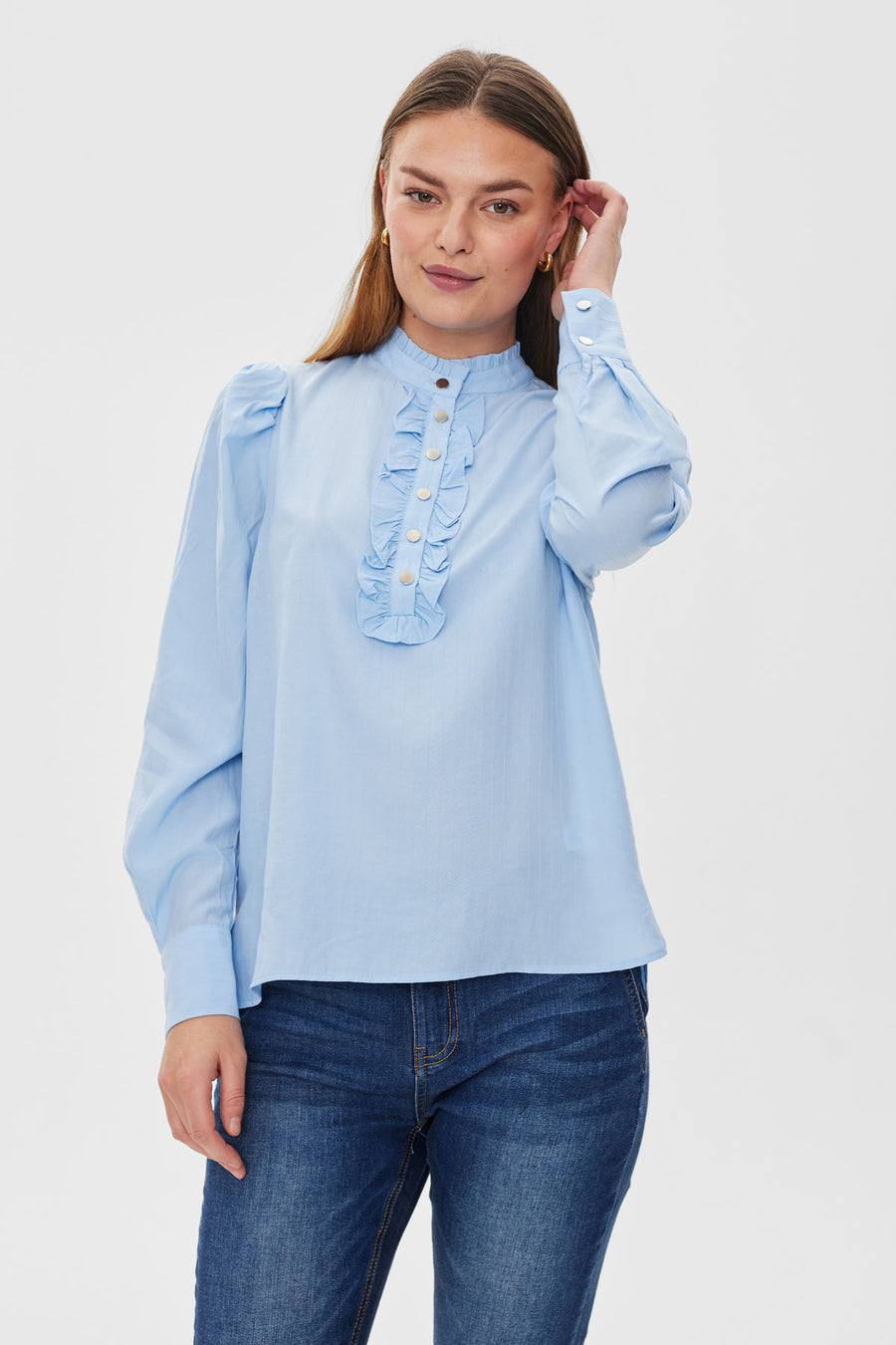 FQAPRIL - BLUSE - BLAU