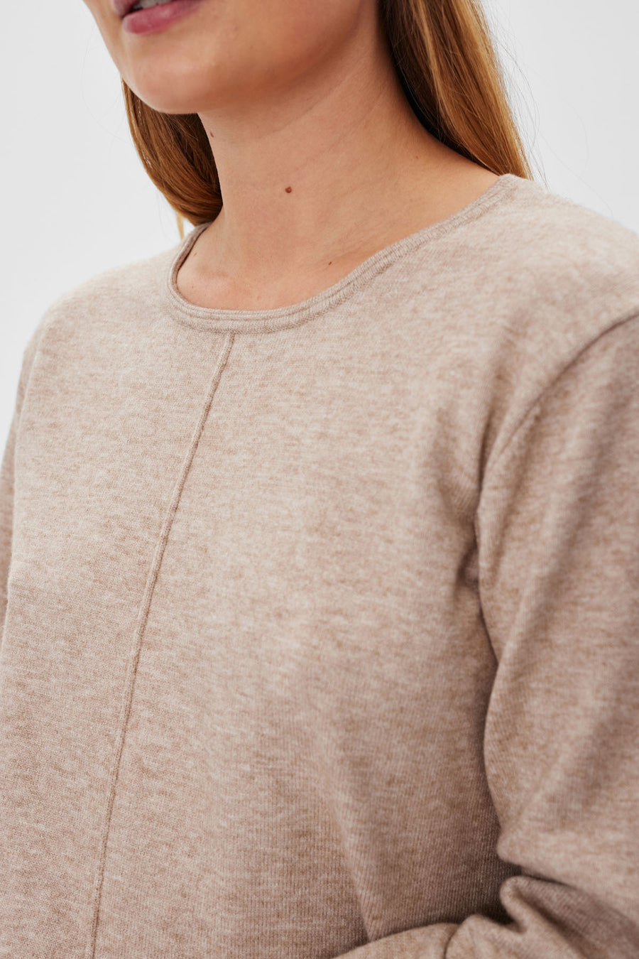 FQCLAURA - PULLOVER - BEIGE