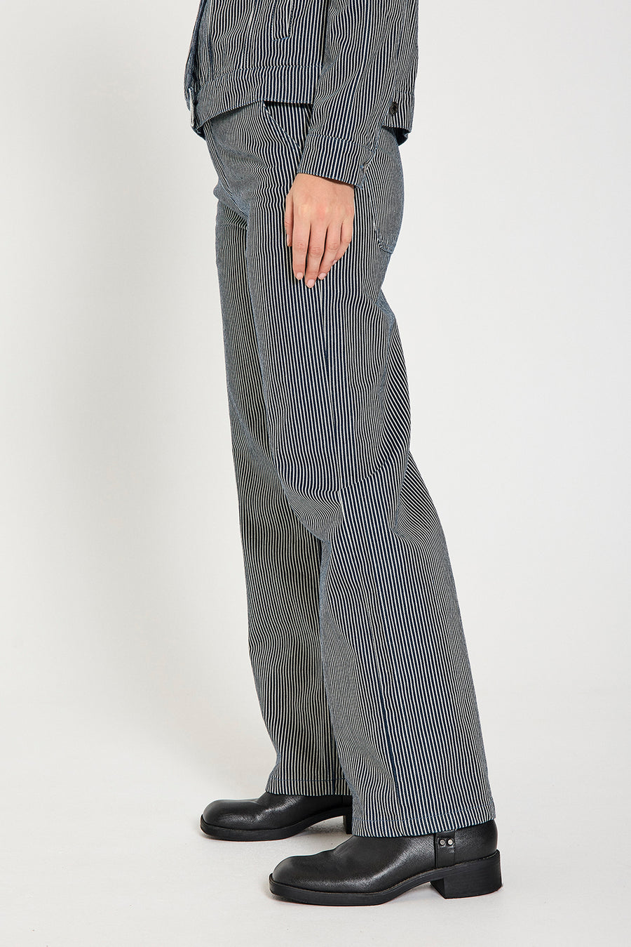 FQMELLY - HOSE - BLAU UND WEISS