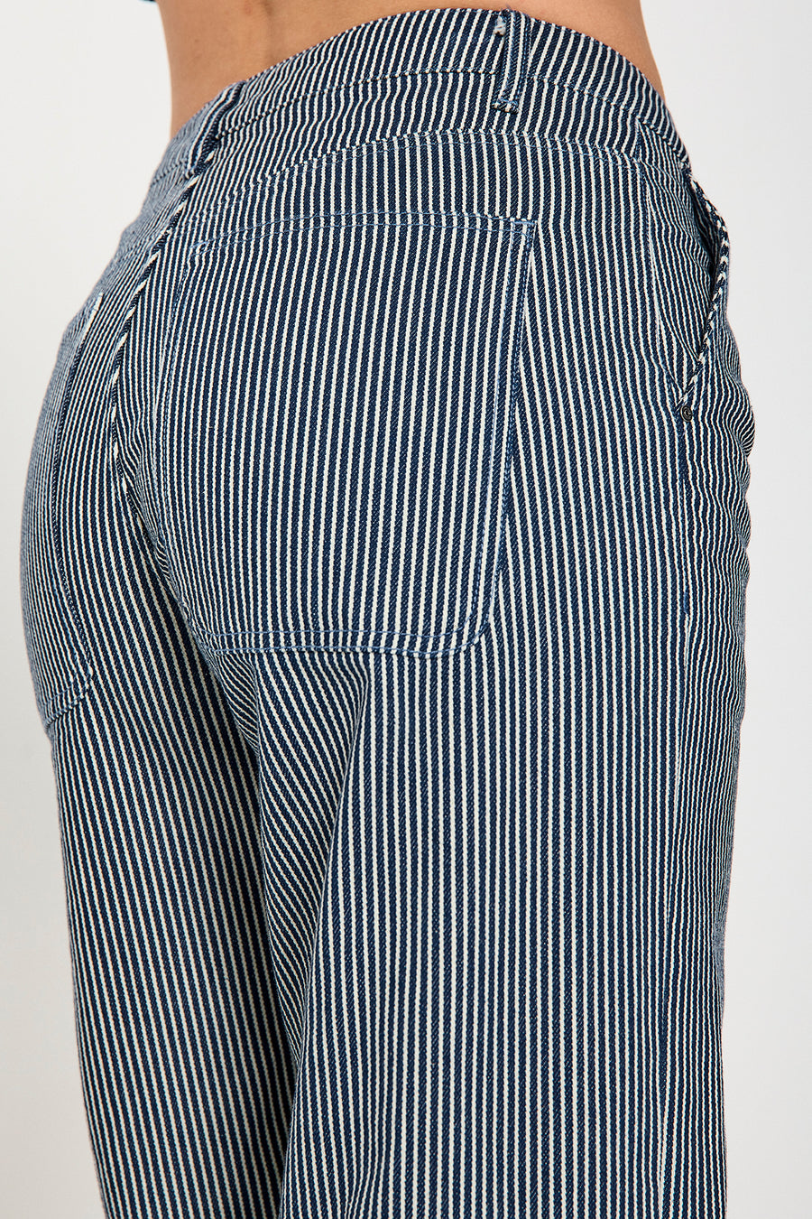FQMELLY - HOSE - BLAU UND WEISS