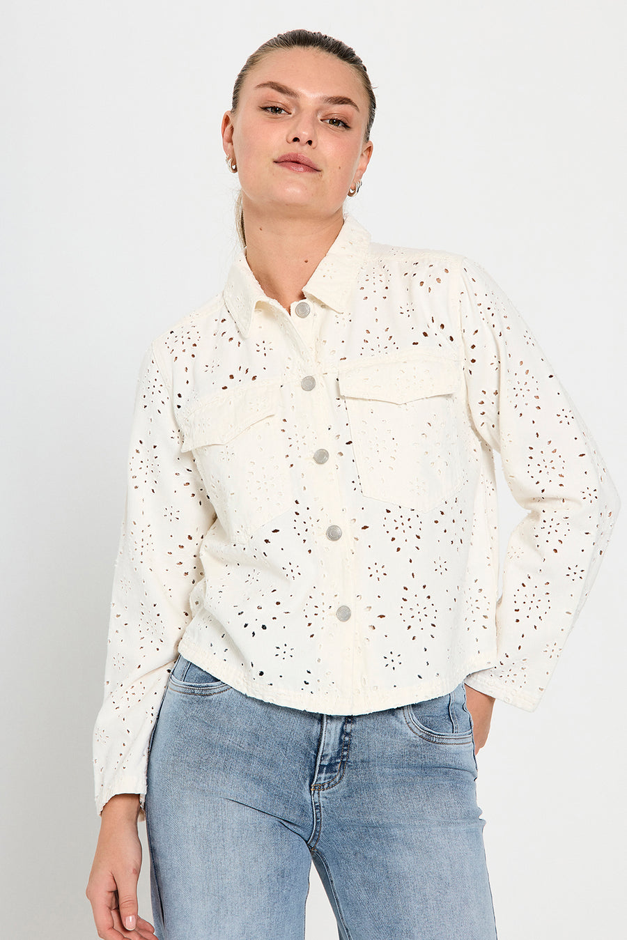 FQTANNI - JACKE - WEISS