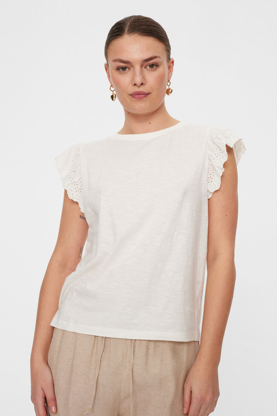 FQAZING - T-SHIRT - WEISS