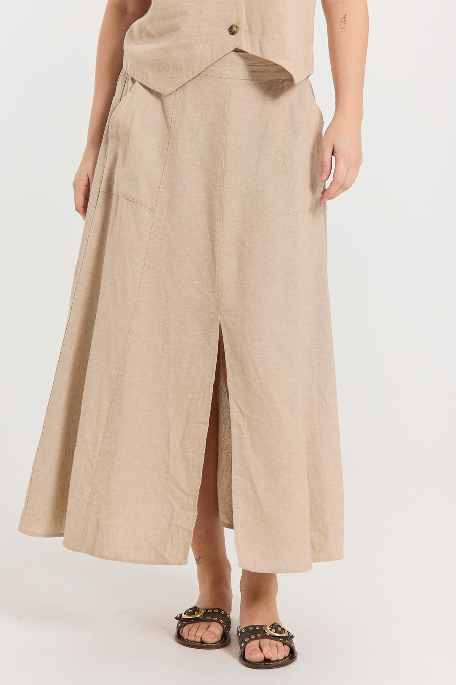 FQLAVA - LEINENROCK - BEIGE