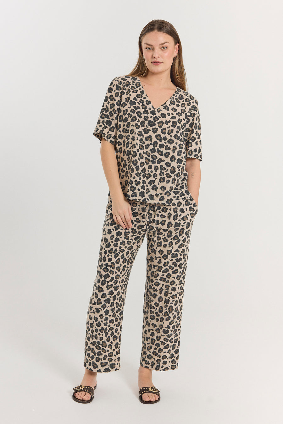 FQLAVISCO - HOSE - LEOPARD
