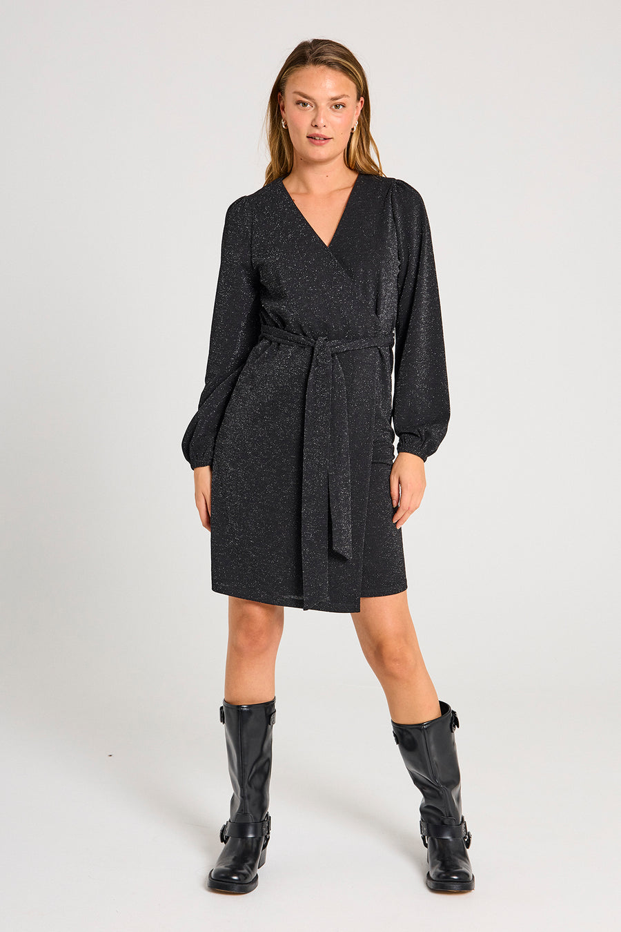FQALTO - KLEID - SCHWARZ