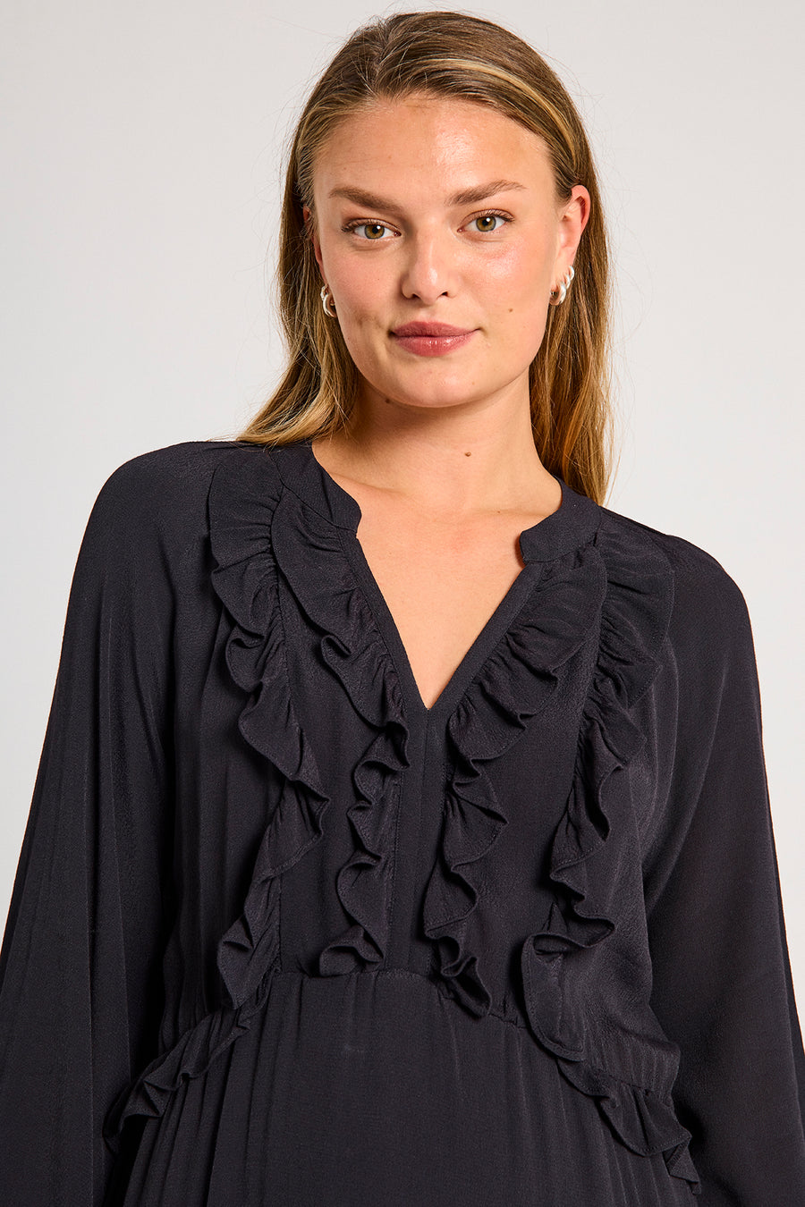 FQBLUMA - KLEID - SCHWARZ