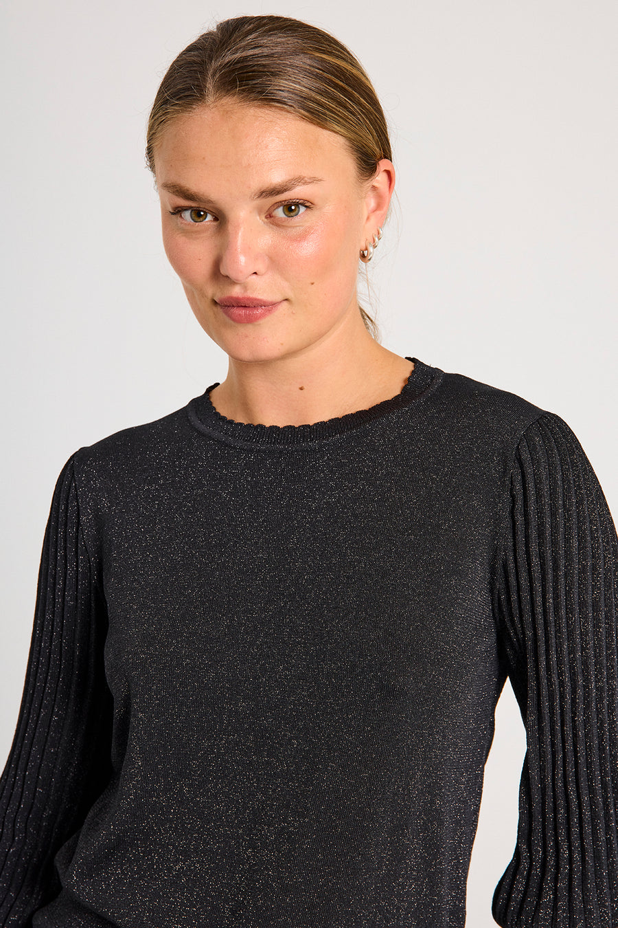 FQGLITTA - PULLOVER - SCHWARZ