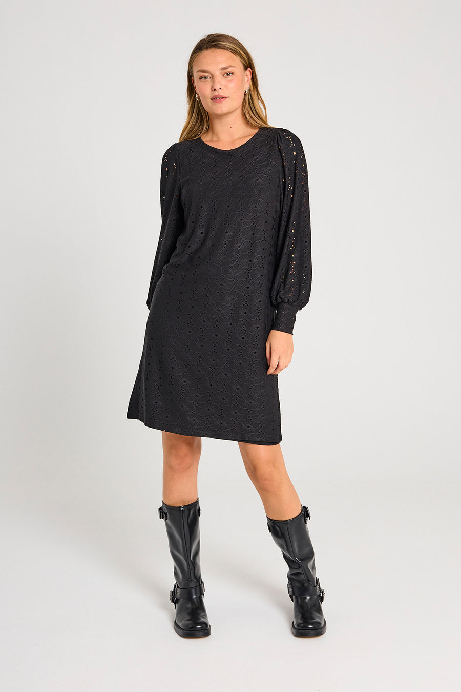FQBLOND - KLEID - SCHWARZ