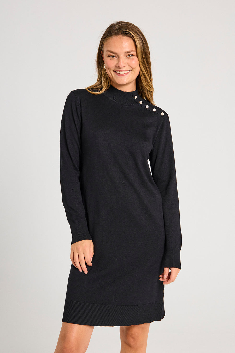 FQKATIE - KLEID - SCHWARZ
