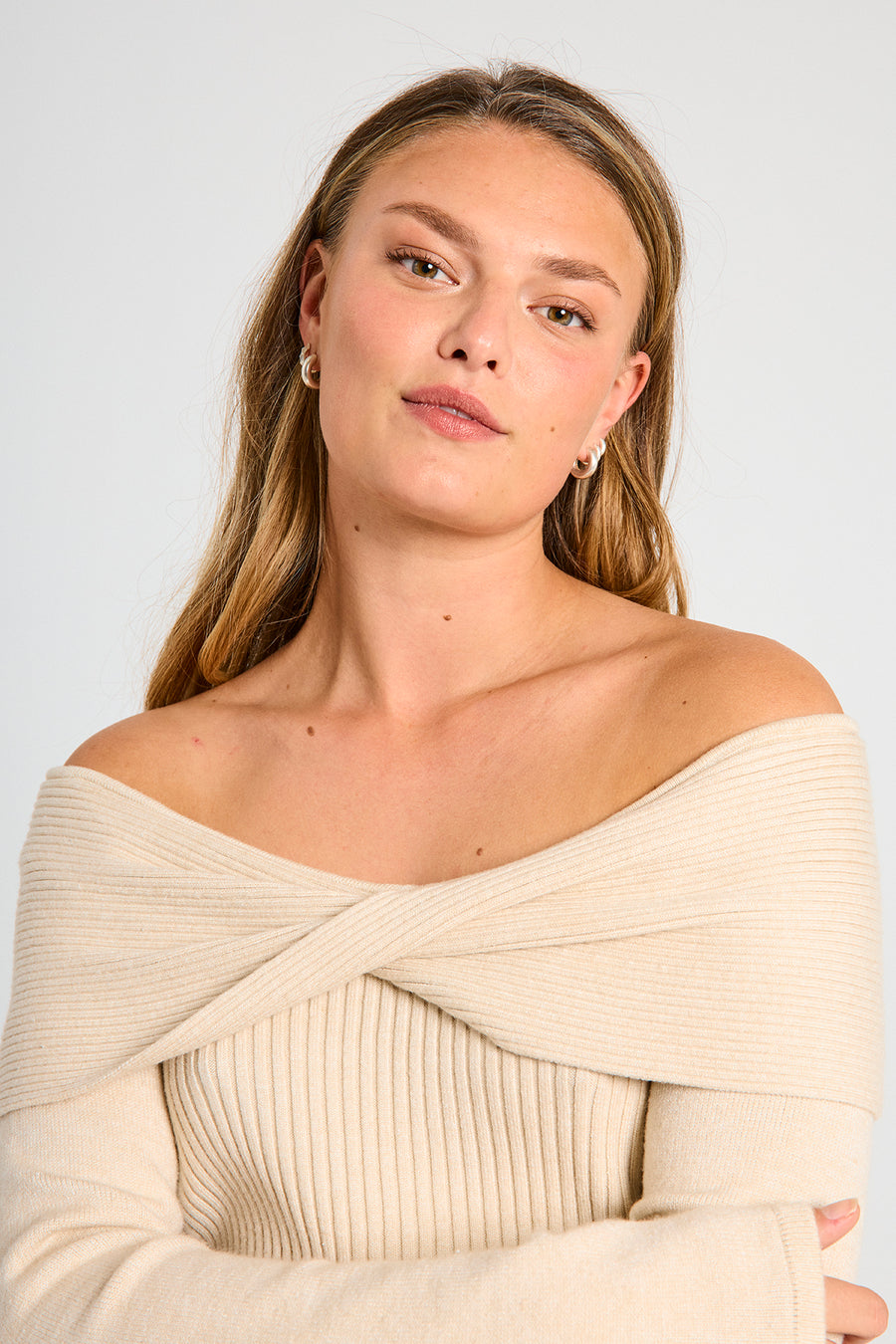 FQSCULLY - PULLOVER - BEIGE