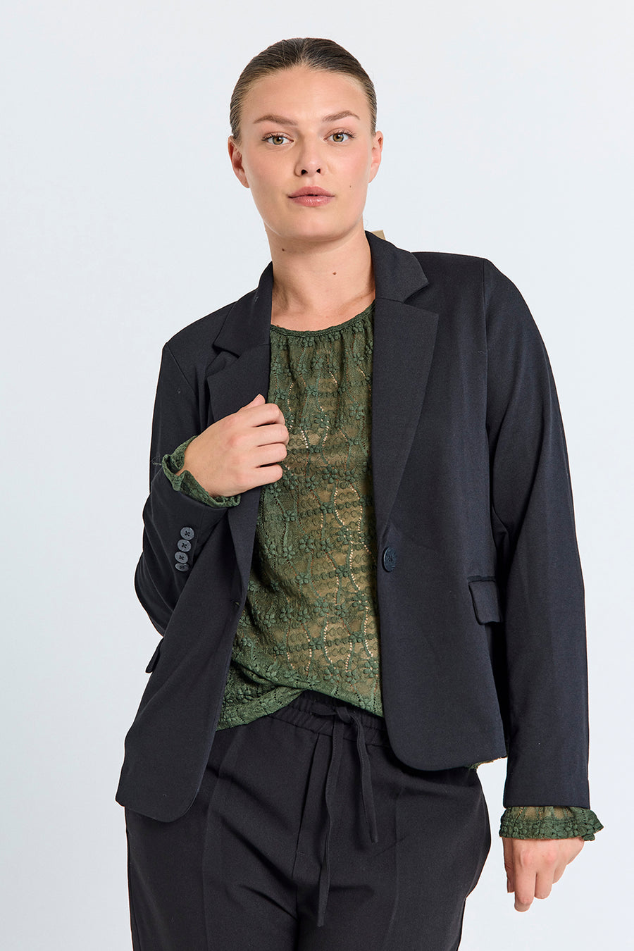 FQNANNI - BLAZER - SCHWARZ